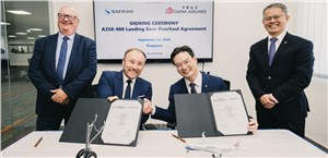 China Airlines Selects Safran for Airbus A350-900 Landing Gear Overhaul Program