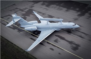 Saab presents first GlobalEye for Sweden