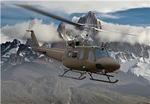 Bell Delivers 3 Huey IIs to the Lebanese AF