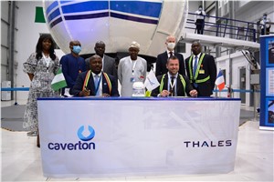 Caverton and Thales Sign Acceptance of Africa&#39;s 1st Level D Helicopter FFS