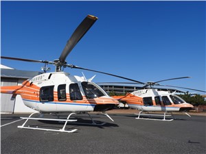 1st 2 Bell 407GXi Helicopters Delivered in Japan
