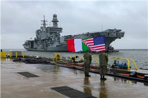 Italian Aircraft Carrier ITS Cavour Departs Norfolk, Completing F-35B Certification