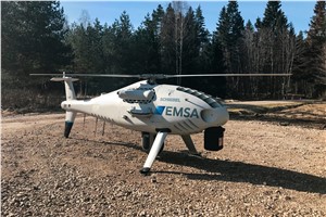 Schiebel CAMCOPTER S-100 Performs Maritime Surveillance for EMSA in Estonia