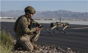 Hanscom Teams Support Testing of A.I. and &#39;Robotic Dogs&#39; at Tyndall