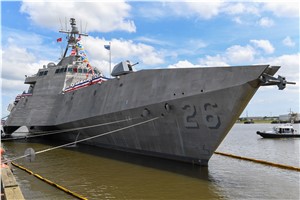 Navy Commissions Littoral Combat Ship USS Mobile