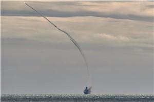 STRIKFORNATO Holds Defensive Live-Fire Missile Interception Exercise