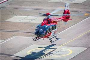 Airbus Performs First Five-bladed H145 Retrofit of DRF Luftrettung Helicopter