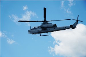 USMC Completes 1st AH-1Z Flight With Link-16