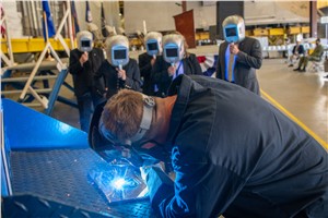 Team Freedom Lays Keel for Future USS Cleveland (LCS 31)