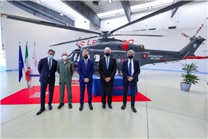 Leonardo Delivers HH-139B Helicopter to the Italian AF