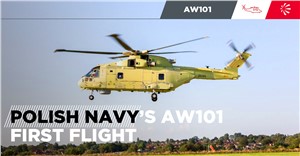 Leonardo&#39;s AW101 for the Polish Navy Flies for the 1st Time