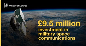 GBP9.5M Investment for Military Space Communications