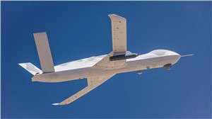 GA-ASI Avenger Equipped with LM Legion Pod Autonomously Follows Target Aircraft