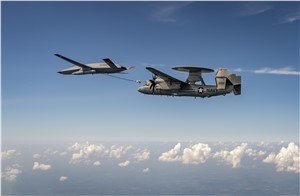 U.S. Navy, Boeing Score Another MQ-25 First with E-2D Refueling