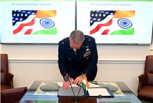 India, US Sign Air-launched UAV Co-development Project Agreement
