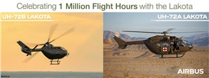 Airbus Helicopters UH-72 Lakota Fleet Surpasses 1M Flight Hours