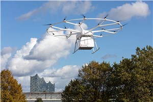 Successful 1st Public Flight of Volocopter&#39;s VoloDrone
