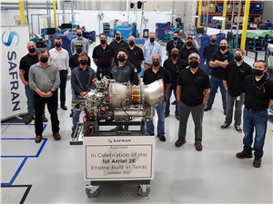 Safran Begins Assembly of Arriel 2e Helicopter Engine in US