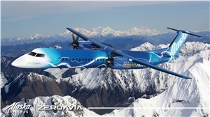 Alaska Air Group Collaborating with ZeroAvia to Develop Hydrogen Powertrain for 76-Seat Zero-Emission Aircraft
