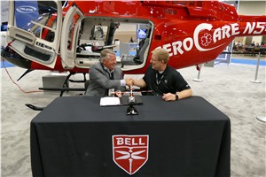 Global Medical Response Signs Purchase Agreement for 6 Bell 407GXi Helicopter EMS Aircraft