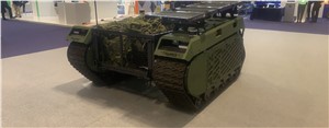 Milrem Robotics exhibits the THeMIS UGV at FEINDEF