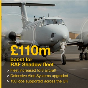 GBP110M Upgrade for RAF Shadow Fleet