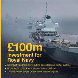 GBP100M Investment for Maritime EW Capabilities