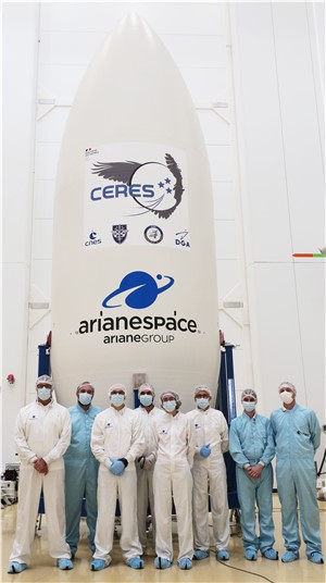 Arianespace will launch three CERES Earth observation satellites for French defense and security applications on board Vega