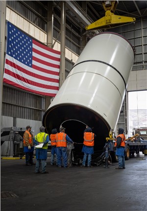 NASA Awards Artemis Contract for Future Mega Moon Rocket Boosters