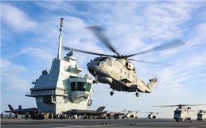 HMS Queen Elizabeth Returns Home As Historic Global Deployment Comes to an End