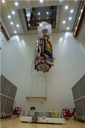 Webb Placed on Top of Ariane 5