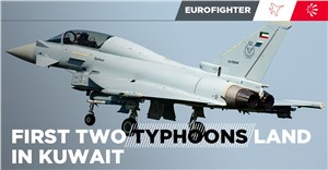1st 2 Eurofighter Typhoons Delivered to Kuwait