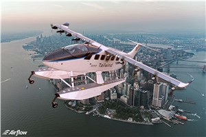 Airflow and Tailwind Air Partner on World&#39;s 1st Amphibious Seaplane to Utilize Distributed Electric Propulsion