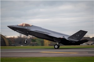 Arrival of 1st US F-35 Aircraft Marks Major Milestone for DIO Upgrades at RAF Lakenheath