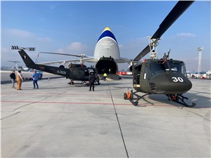 Bell Delivers Huey II to Bosnia and Herzegovina