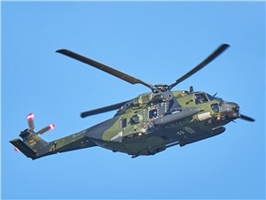 Hensoldt Equips Bundeswehr NH90 Helicopter With Protection Systems
