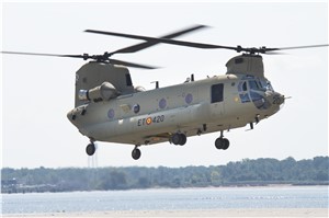 1st Upgraded Chinook Helicopter Delivered to Spain