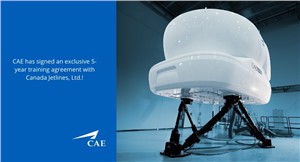 CAE and Canada Jetlines Sign Exclusive 5-year Pilot Training Agreement