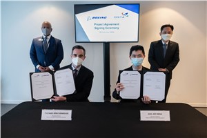 Boeing and Singapore Sign Data Sharing Agreement