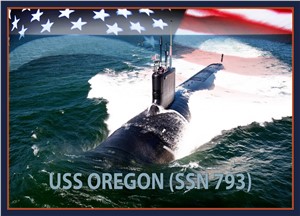 Future USS Oregon Delivered to US Navy