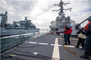 Two US Navy Destroyers Participate in NATO Exercise Dynamic Guard