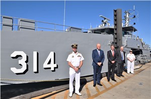 Austal Australia delivers 1st Evolved Cape Class Patrol Boat to RAN