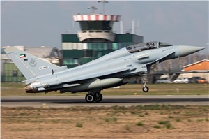 3rd and 4th Eurofighter Typhoons Landed Yesterday in Kuwait