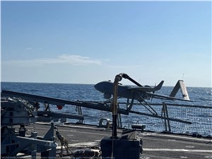 Textron Systems Aerosonde SUAS Takes 1st Flight from US Navy Guided Missile Destroyer