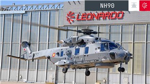 Qatar&#39;s 1st 2 NH90 NFH Naval Helicopters Delivered