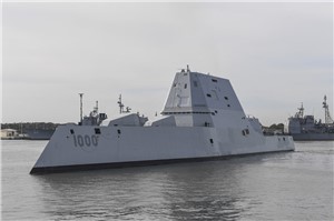 US Navy Awards Raytheon Missiles &amp; Defense Up to $1.68Bn for Zumwalt Destroyer Engineering Services