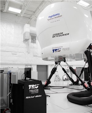 TRU Simulation + Training&#39;s FFS for the Cessna Skycourier Receives FAA Qualification