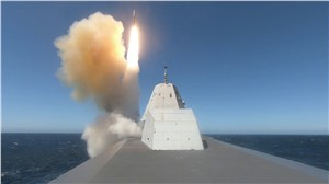 USS Zumwalt Conducts Live-Fire Missile Exercise