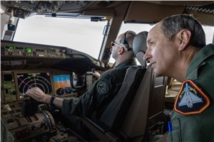 KC-46A Refuels 1st International Aircraft During Employment Capability Exercise