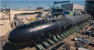 HII Launches Virginia-Class Submarine New Jersey (SSN 796)